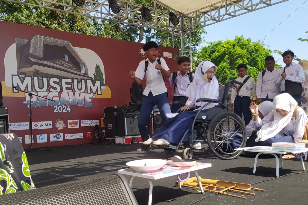 Museum NTB menggelar panggung kompetisi pentas seni disabilitas