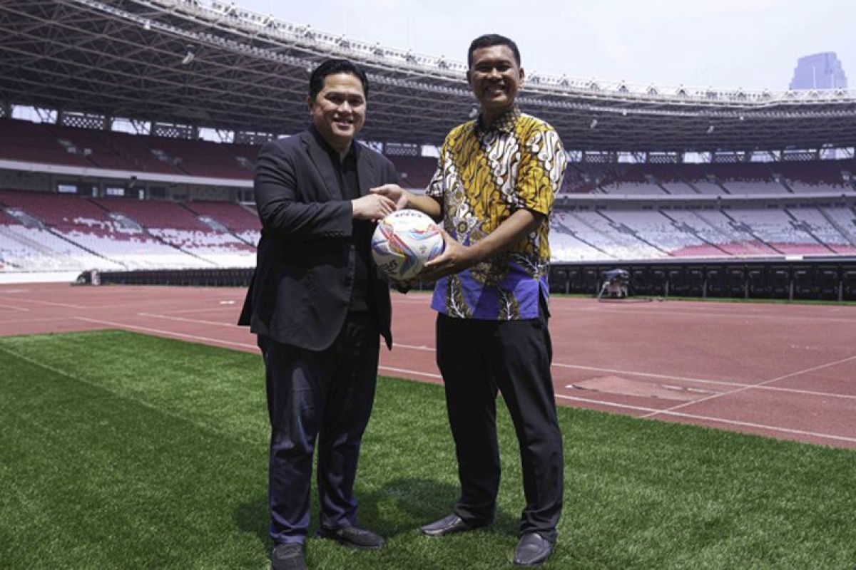 Erick Thohir harapkan sepak bola nasional lahirkan persatuan dan perdamaian