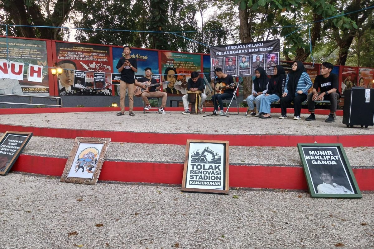 Refleksi September hitam di Unej Jatim tuntut penyelesaian pelanggaran HAM