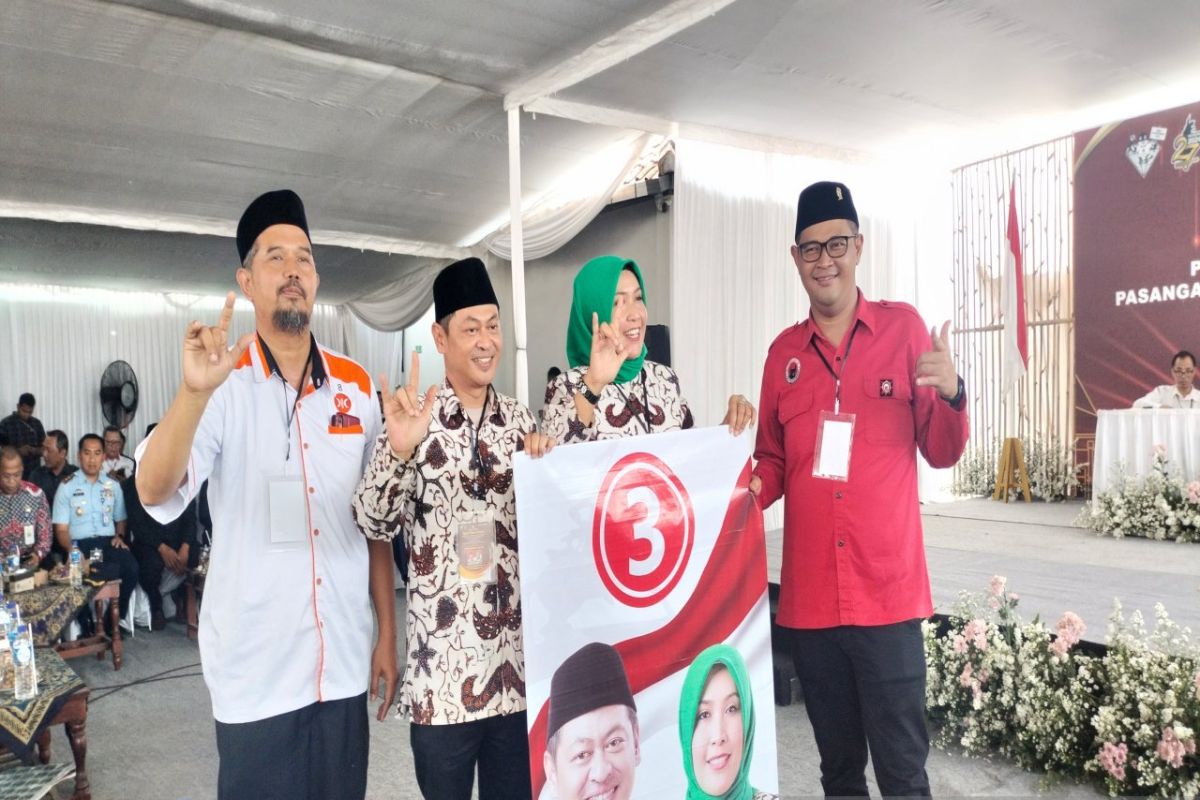 Paslon Nomor 3 Pilkada Kulon Progo NKRI wujudkan Tri Sakti Bung Karno