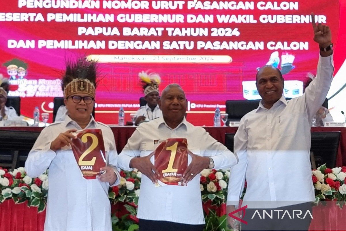 Dominggus Mandacan jamin wujudkan Pilkada 2024 damai