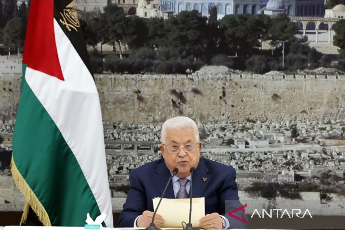 Abbas: Palestina memiliki yurisdiksi atas Jalur Gaza dan Tepi Barat