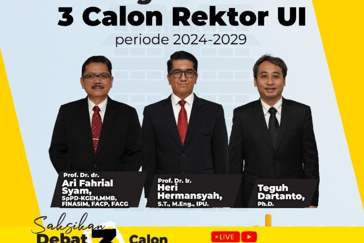 UI gelar pemilihan rektor hari ini