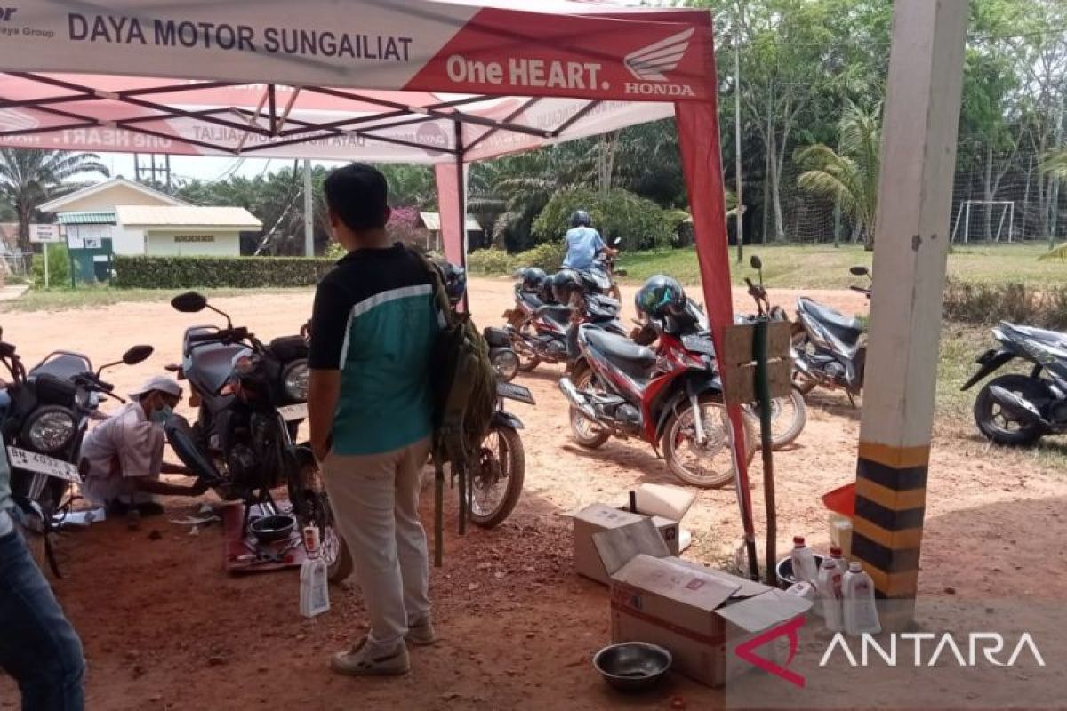 Honda Babel Cabang Daya Anugrah Mandiri Sungailiat manjakan konsumen beri layanan after sales