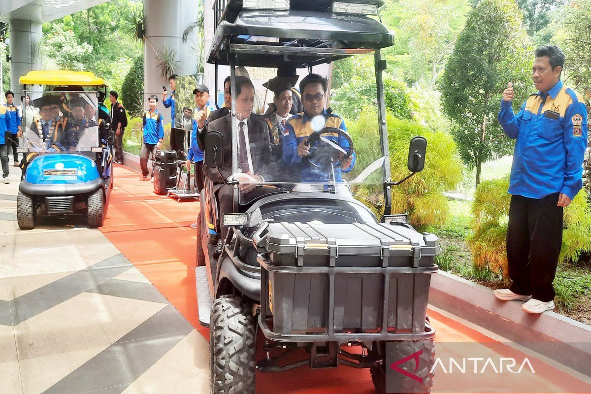 ULM ciptakan mobil listrik untuk operasional di lingkungan kampus