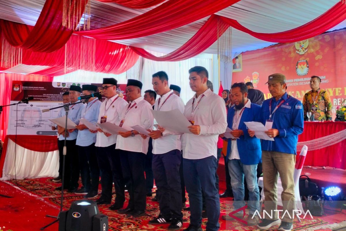 KPU Rejang Lebong ajak paslon Pilkada 2024 ciptakan kampanye damai