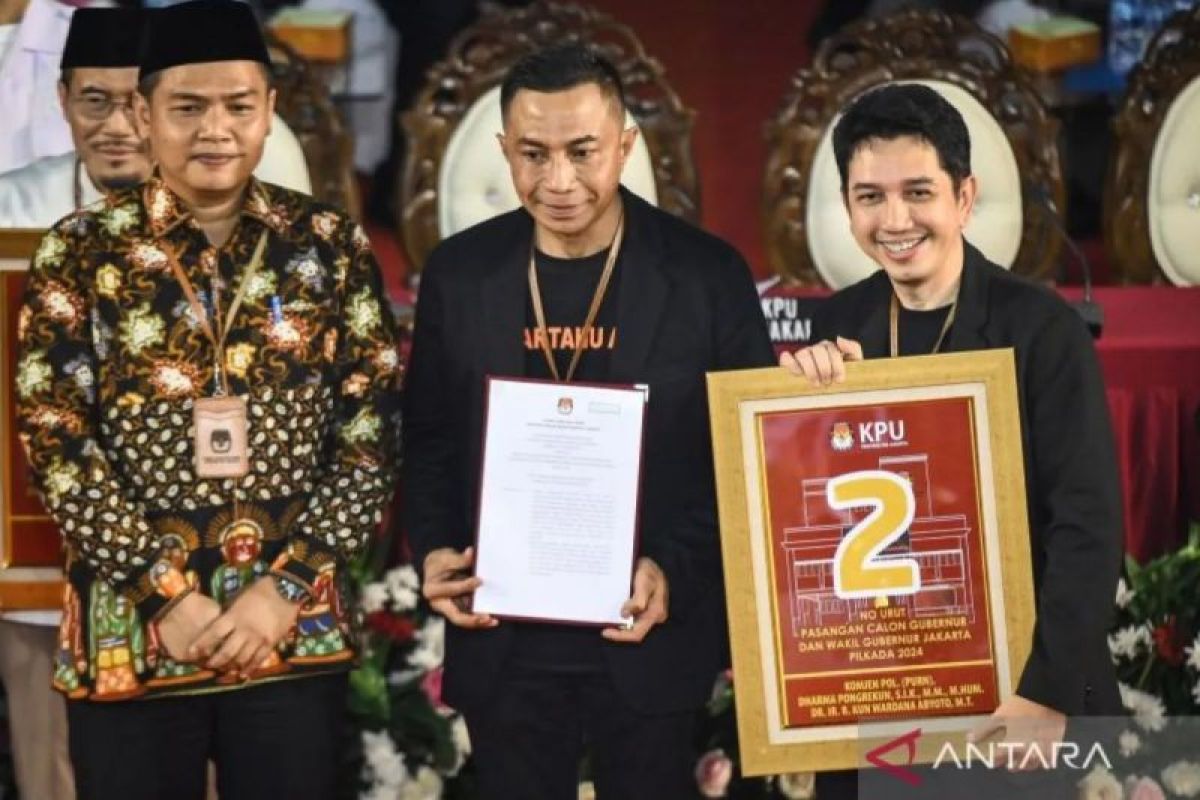 Dharma-Kun siap mulai kampanye Pilkada 2024 dari titik nol Jakarta