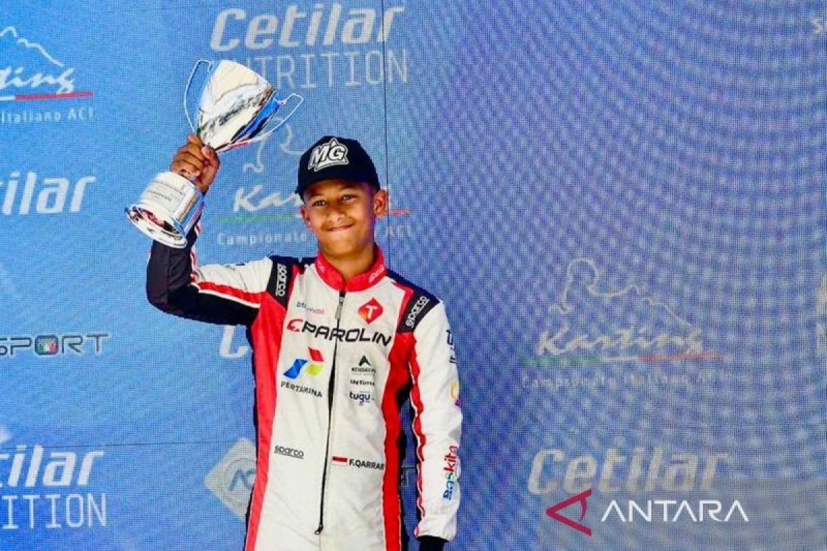 Qarrar Firhand finis kedua pada Campionato Italiano Kart Round 5