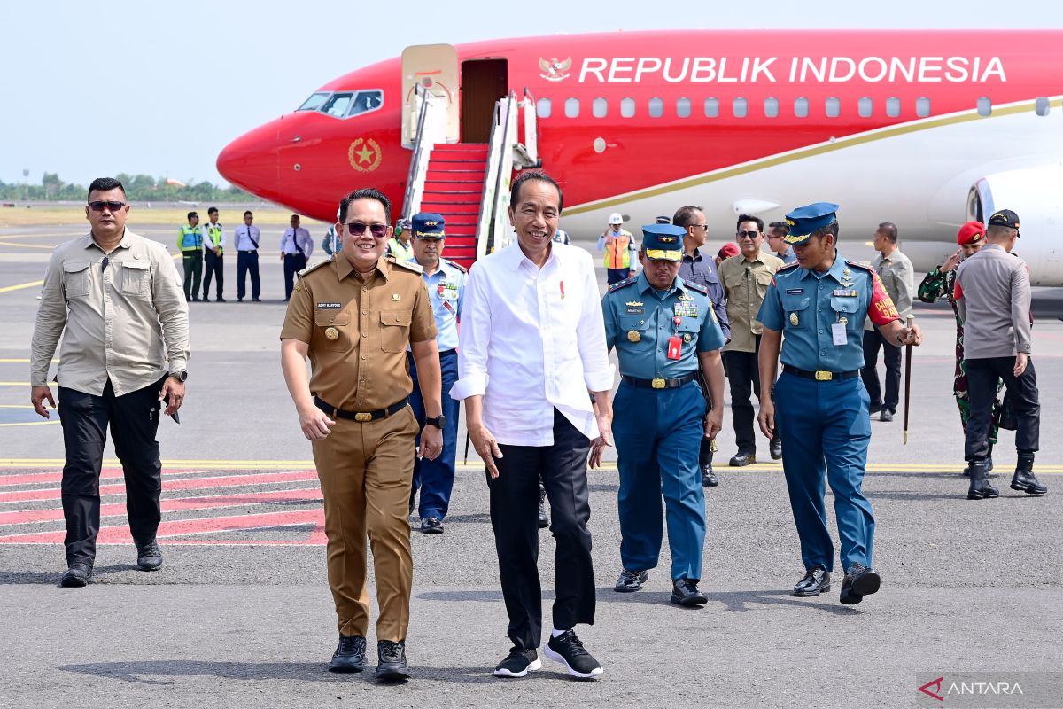 Presiden tiba di Jatim untuk resmikan 