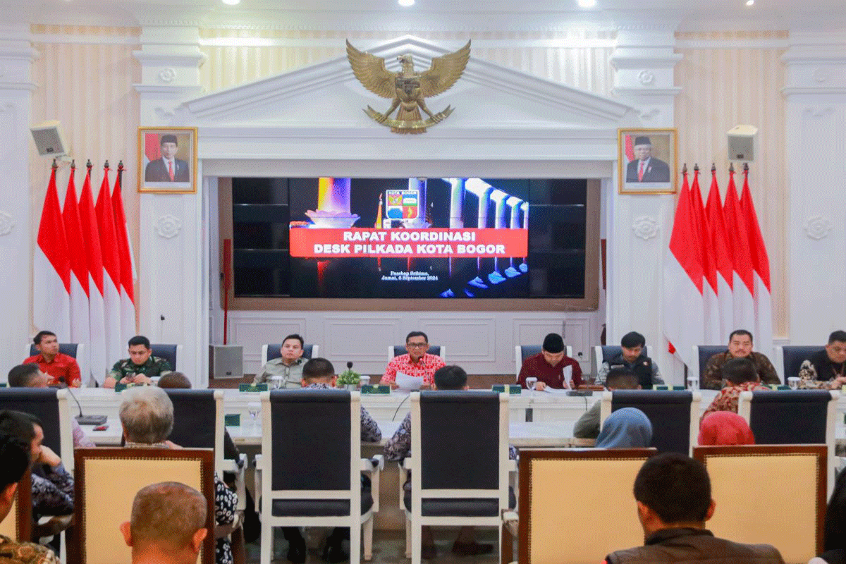 Desk Pilkada Serentak 2024 dibentuk, Pj Wali Kota Bogor pimpin rakor