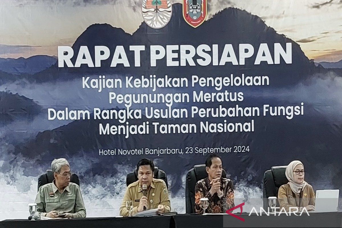 KLHK, South Kalimantan discuss Meratus to be national park