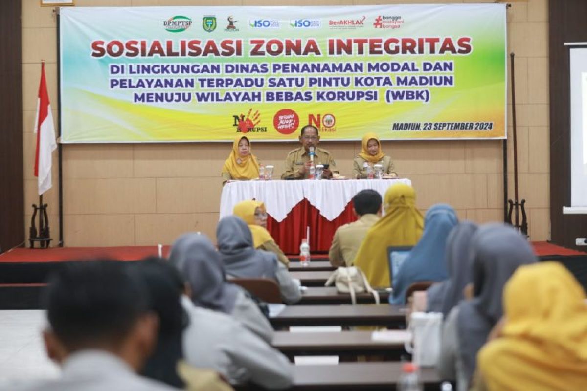 DPMPTSP Kota Madiun gelar sosialisasi pembangunan zona integritas