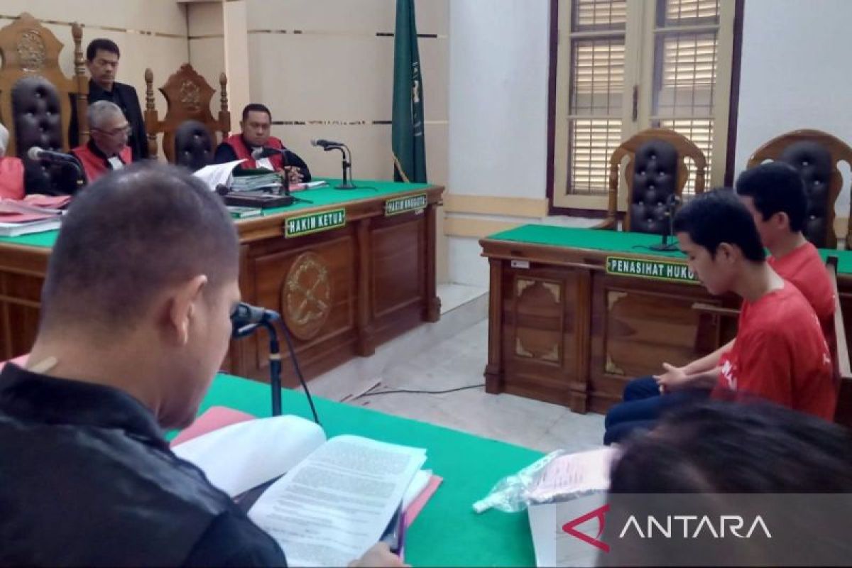 Jaksa tuntut tiga tahun penjara dua anggota geng motor di Medan