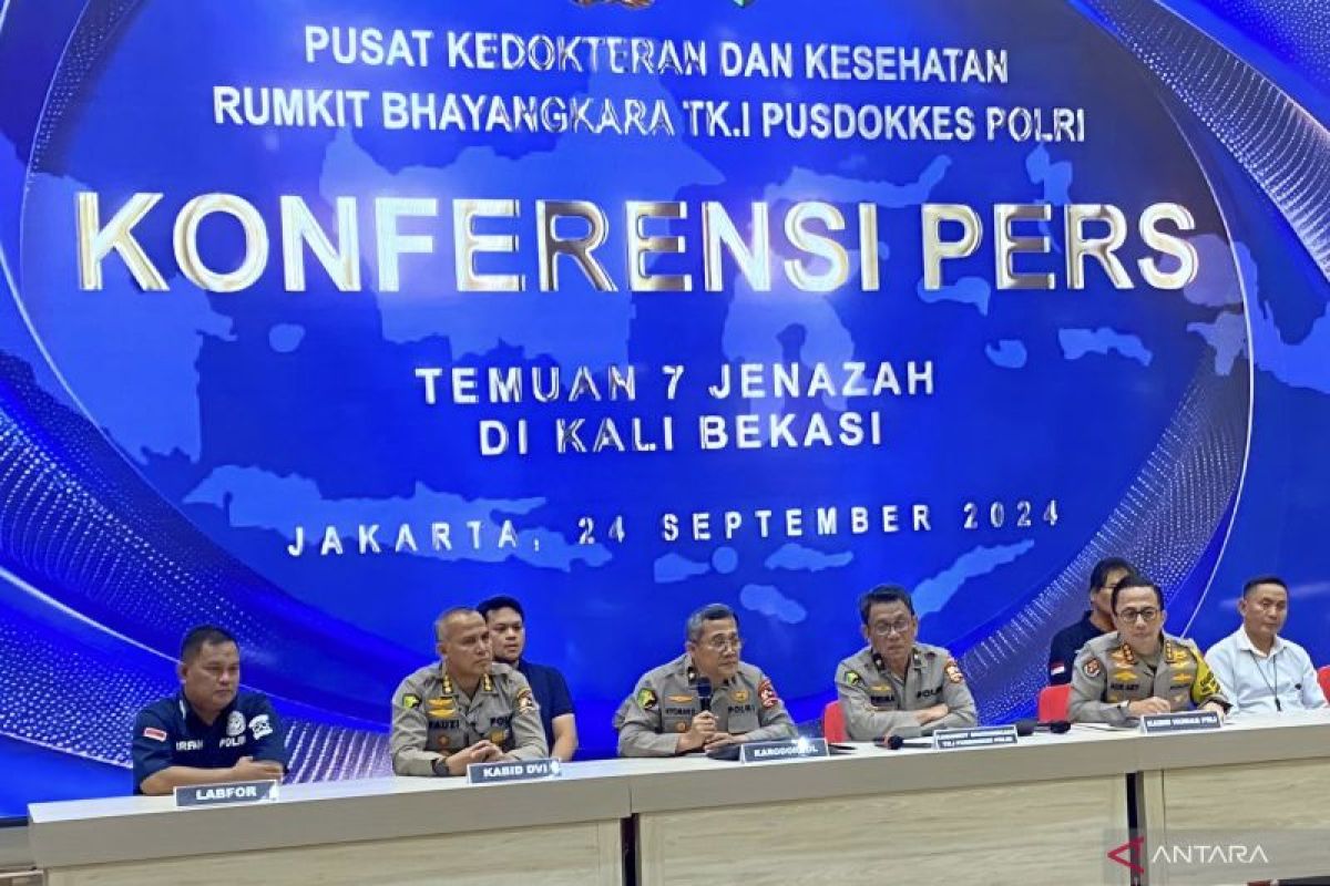 Dua dari tujuh jenazah di Kali Bekasi telah teridentifikasi