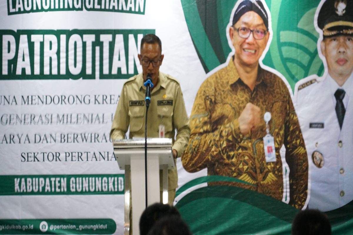 Pemkab Gunungkidul tumbuhkan petani milenial melalui Gerakan Patriot Tani