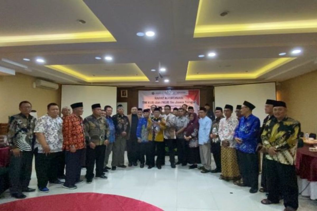 Tim KUB dan FKUB se - Jateng deklarasikan Pemilu Damai