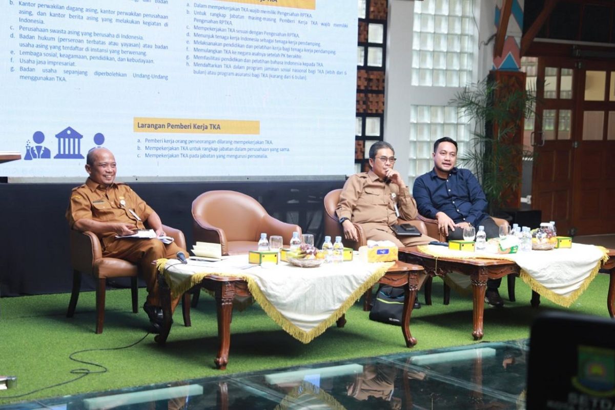 DPMPTSP Kota Tangerang sosialisasi peraturan/izin penggunaan TKA