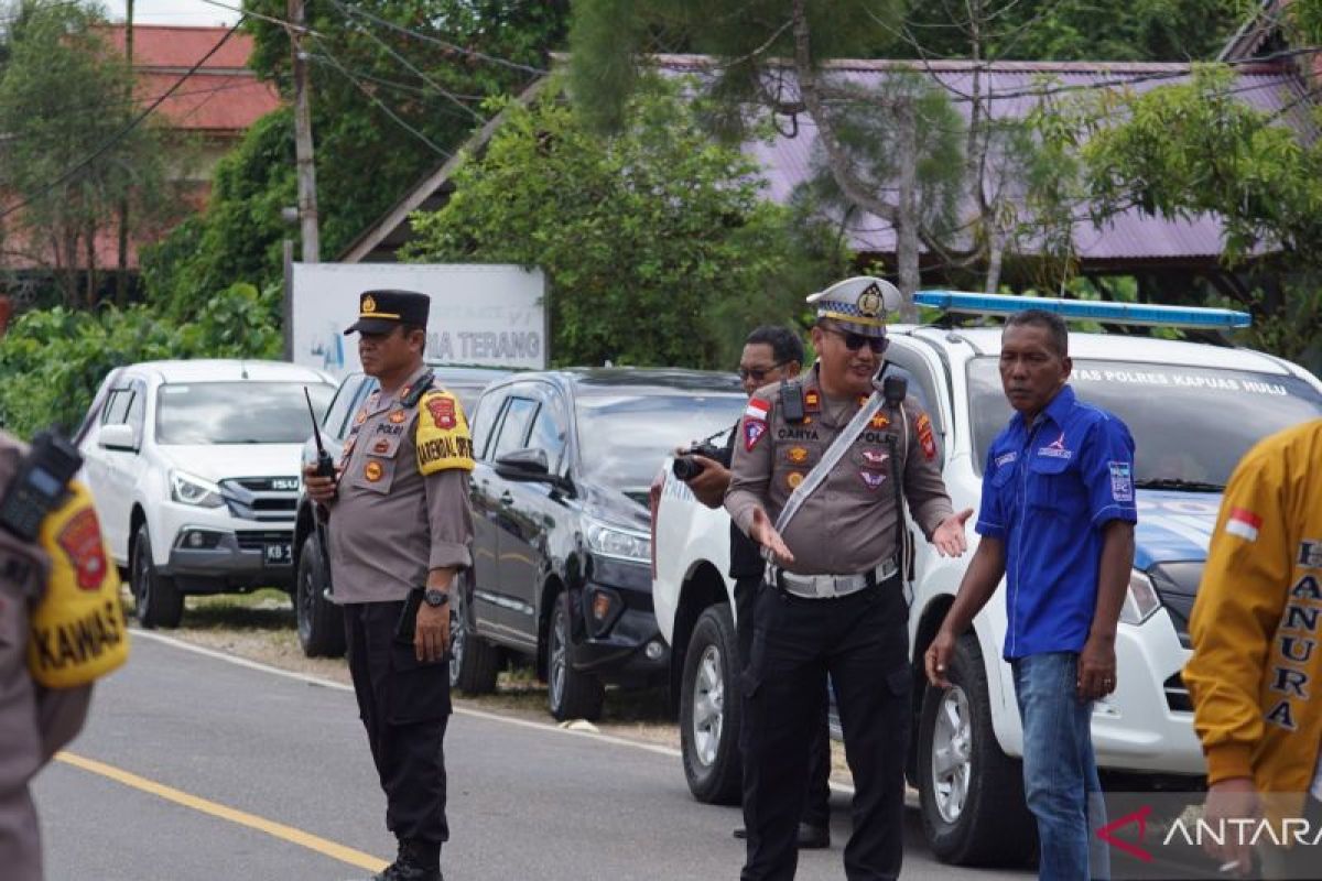 Polres Kapuas Hulu Kalbar siagakan 206 personel amankan kampanye 60 hari