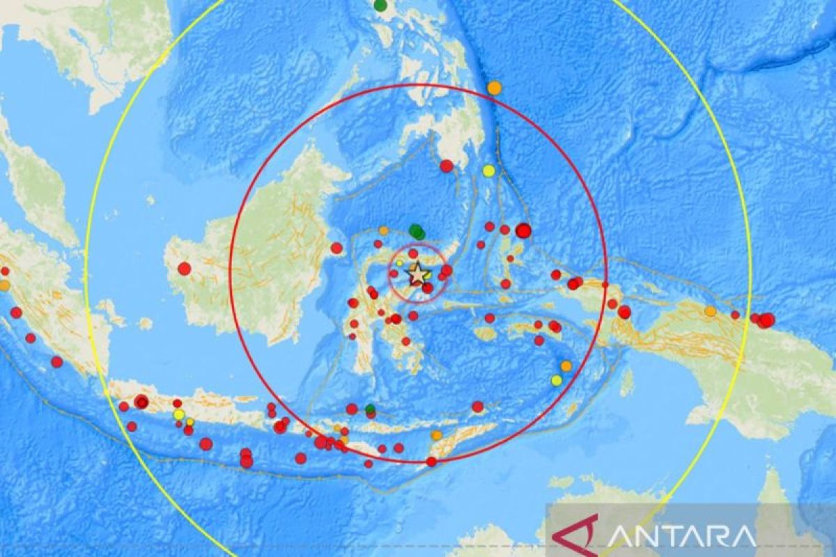 BMKG: Gempa magnitudo 6,4 Gorontalo tidak berpotensi tsunami