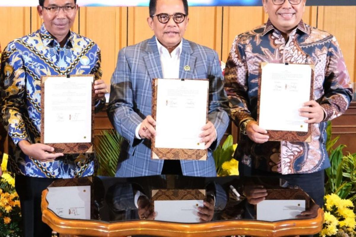 Sekjen Kementerian ATR tandatangani MoU dengan DPR sinkronisasi data