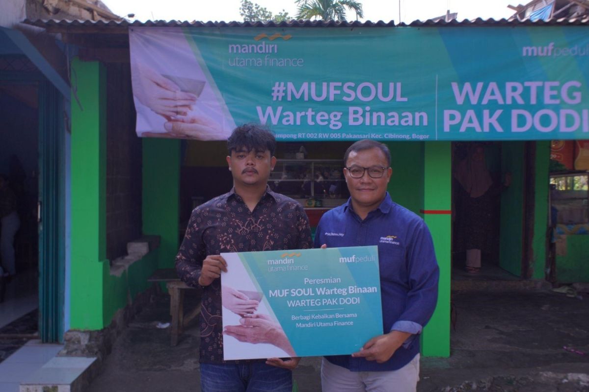 MUF resmikan program CSR MUF Soul Warteg Binaan