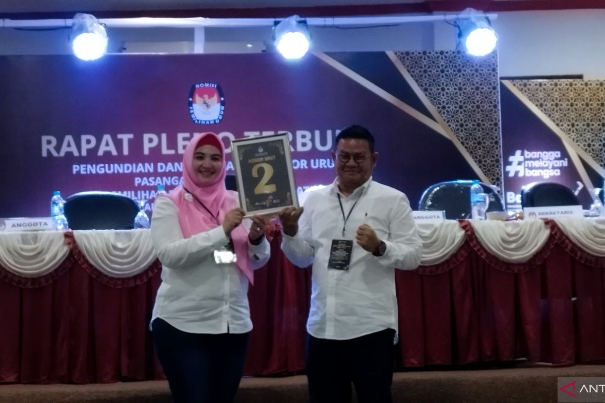 Dapat nomor urut dua, Riza-Debby: Semoga pertanda dua periode memimpin Bangka Selatan