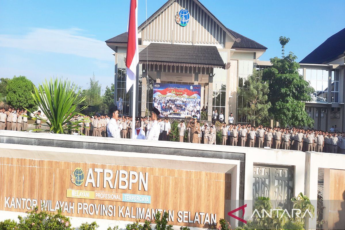 BPN Kalsel lima besar nasional tertinggi penerbitan sertifikat tanah