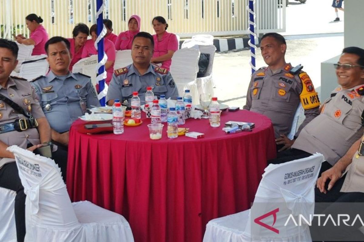 Rutan Tarutung tegaskan sinergitas saat hadiri pisah sambut 4 pejabat Polres Taput