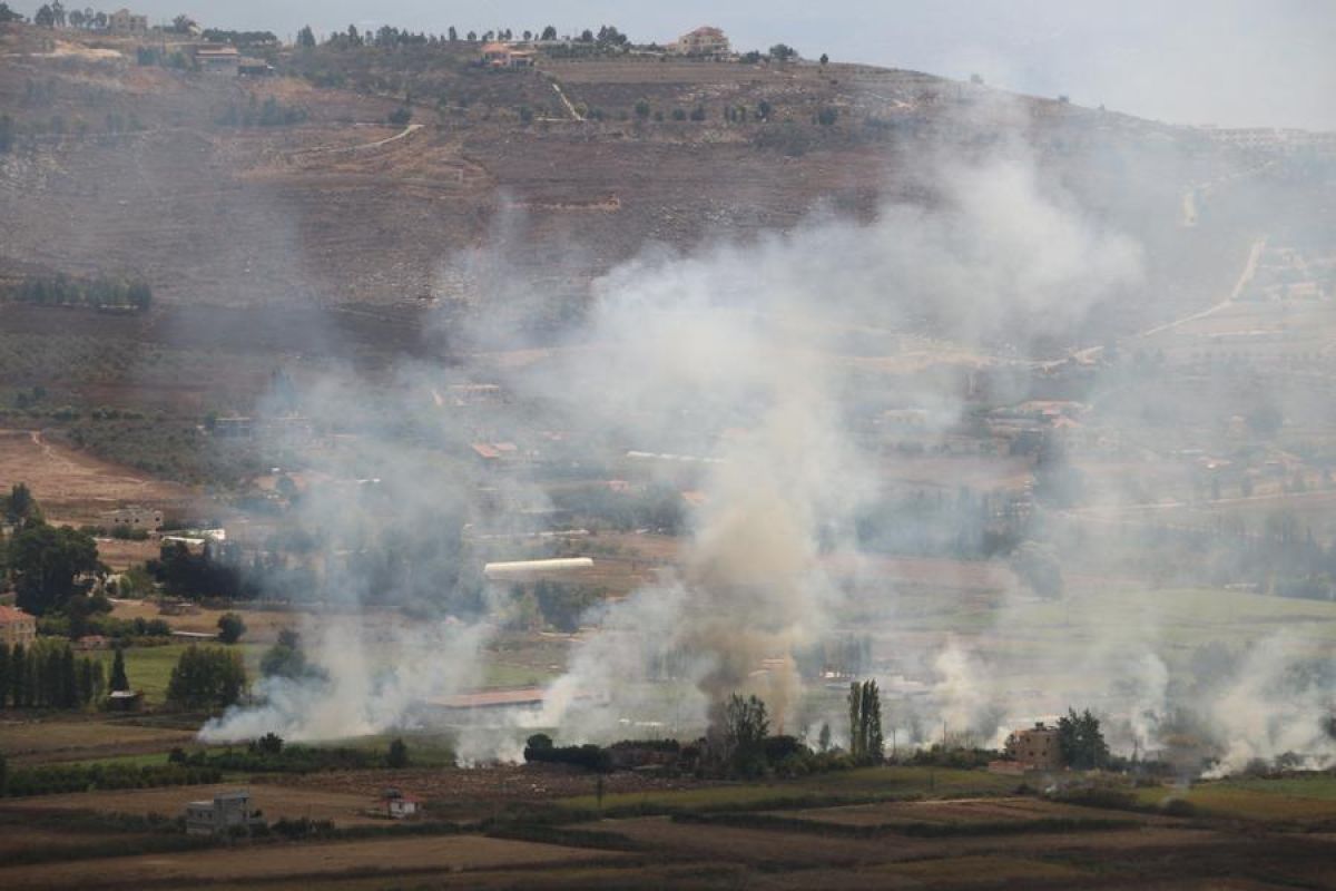 Pesawat tempur Israel menghantam permukiman di Lebanon, 30 orang tewas