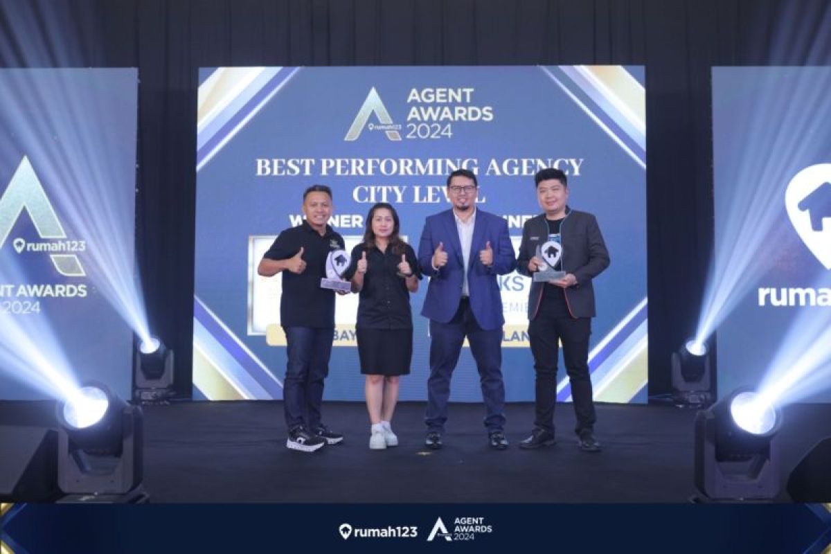 Rangkaian Rumah123 Agent Awards 2024 dimulai dari Surabaya