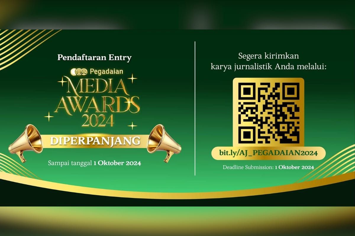 Para Jurnalis Yuk Merapat! Pegadaian Media Awards 2024 Diperpanjang