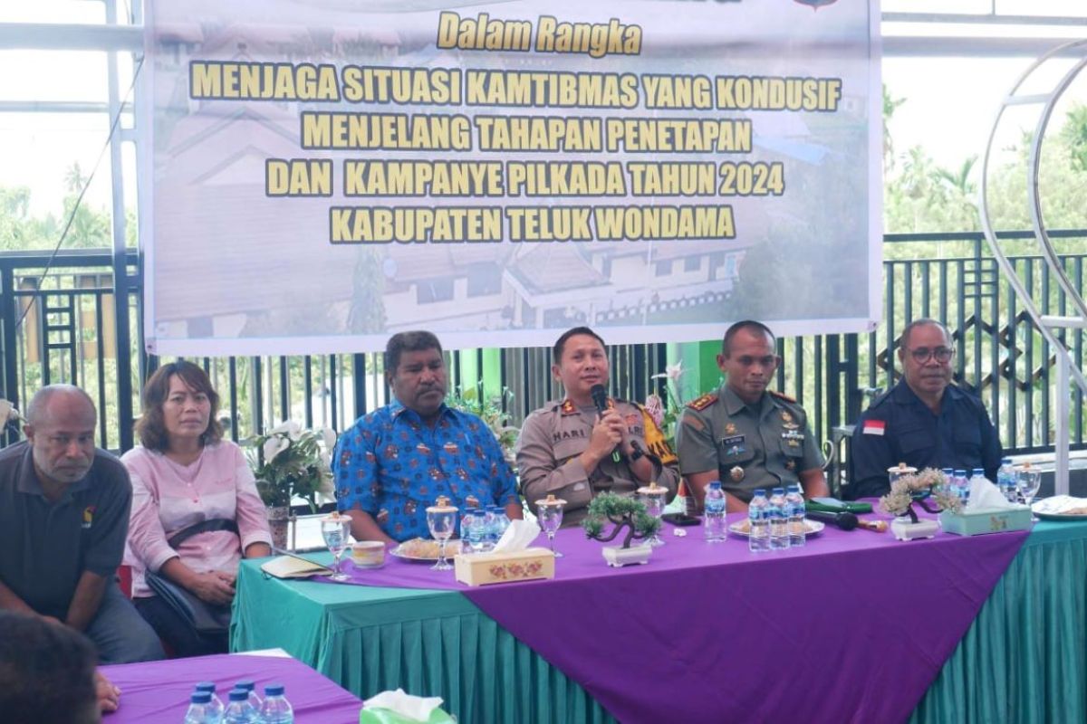 Polres Teluk Wondama tertibkan peredaran minuman beralkohol selama Pilkada