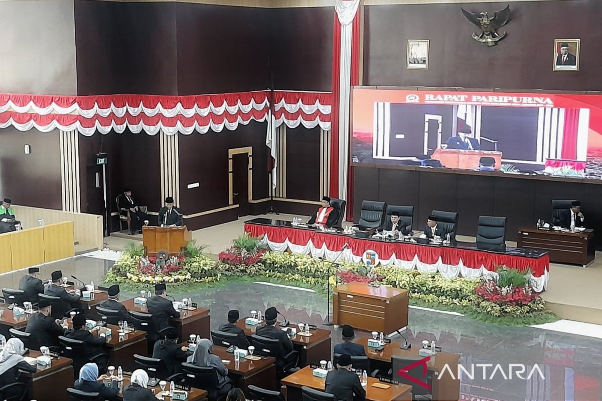 Pimpinan DPRD Kota Bogor periode 2024-2029 dilantik dan ucap sumpah janji