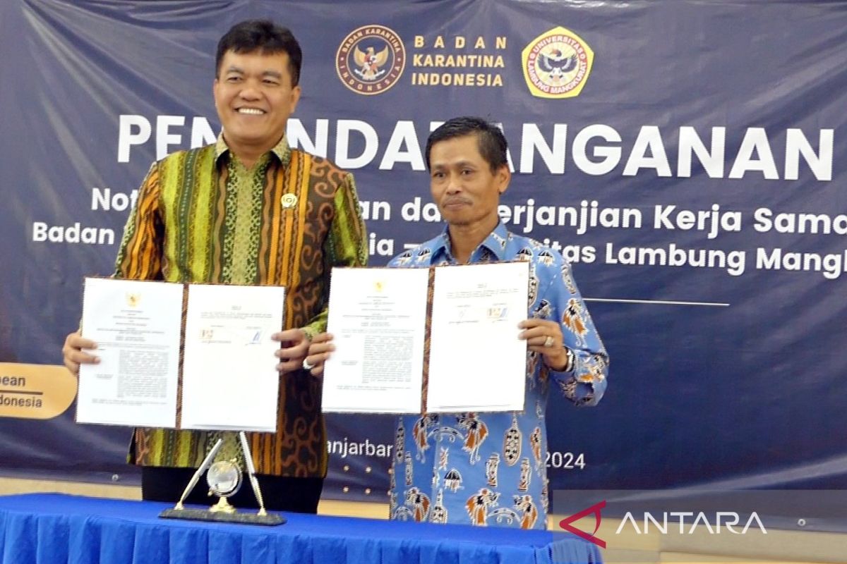 Badan Karantina-ULM terapkan satu sistem kekarantinaan di Kalimantan