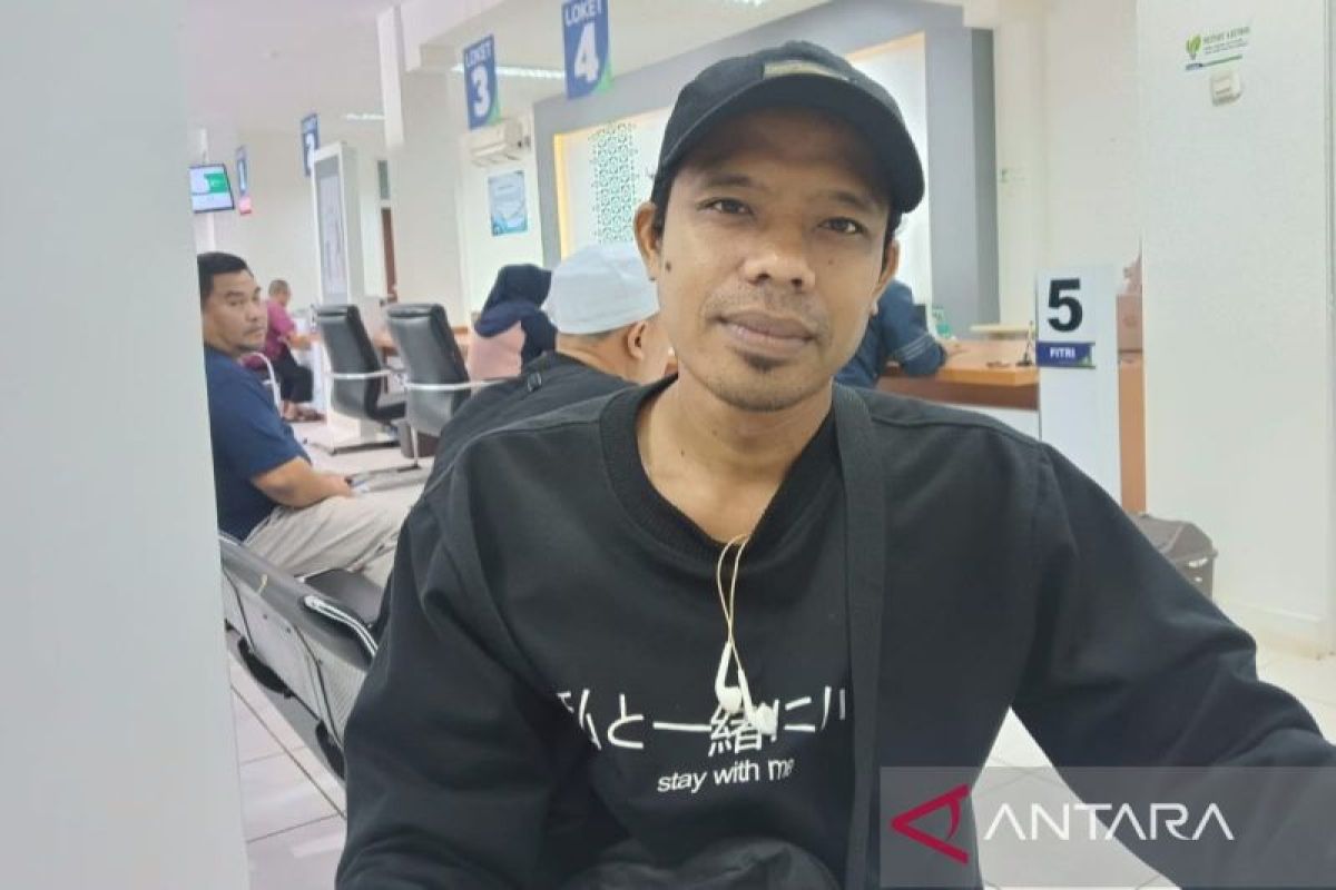 Aprianto mengaku terbantu Program JKN saat temani istri jalani persalinan