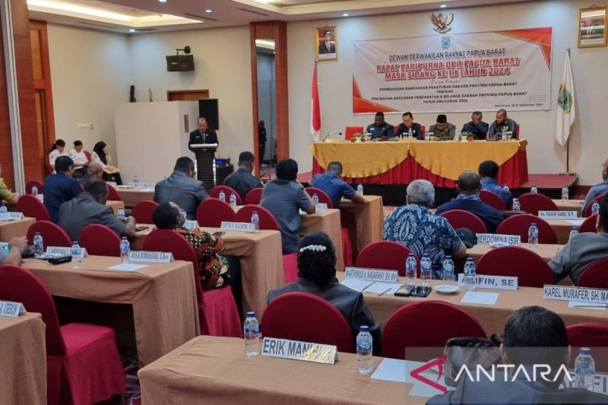 Pemprov Papua Barat: Belanja ABPD Perubahan 2024 naik Rp300 miliar