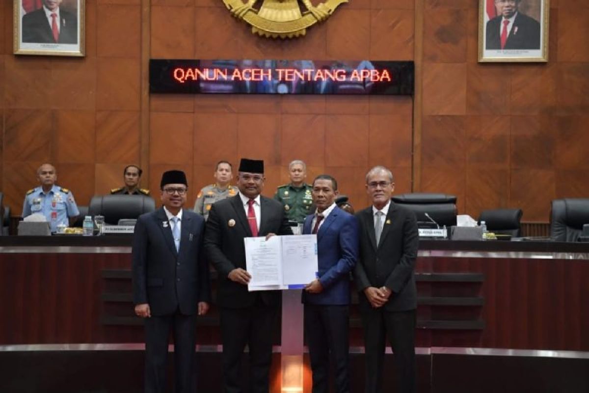 Sah, Anggaran Pendapatan dan Belanja Aceh 2025 capai Rp11,07 triliun