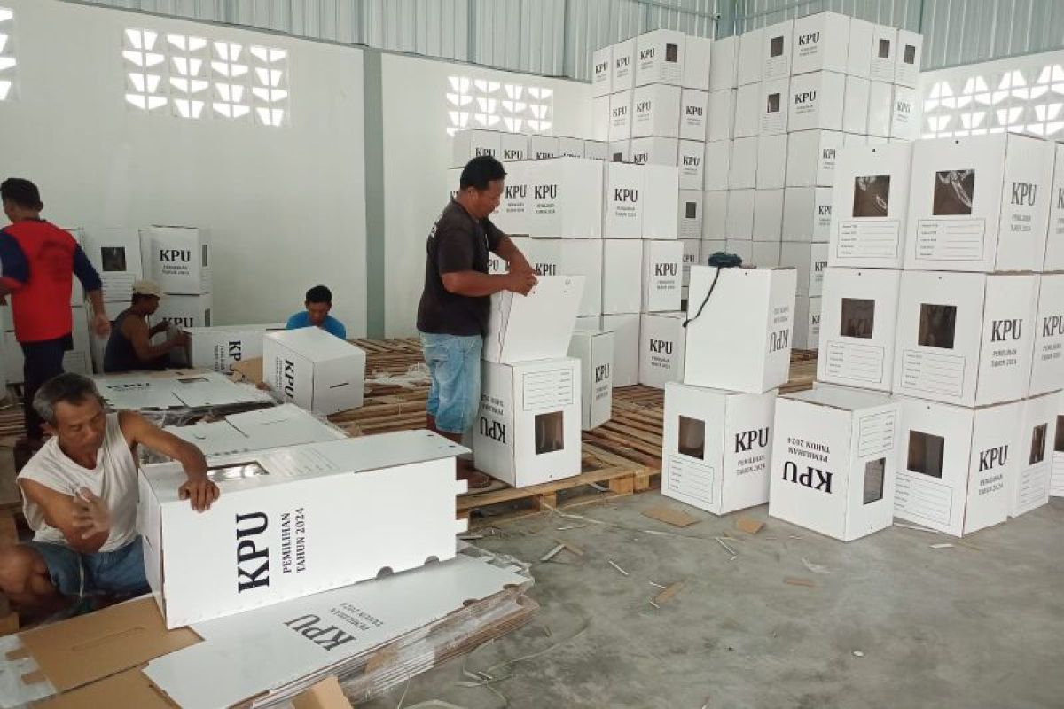 KPU Tulungagung terima logistik Pilkada 2024