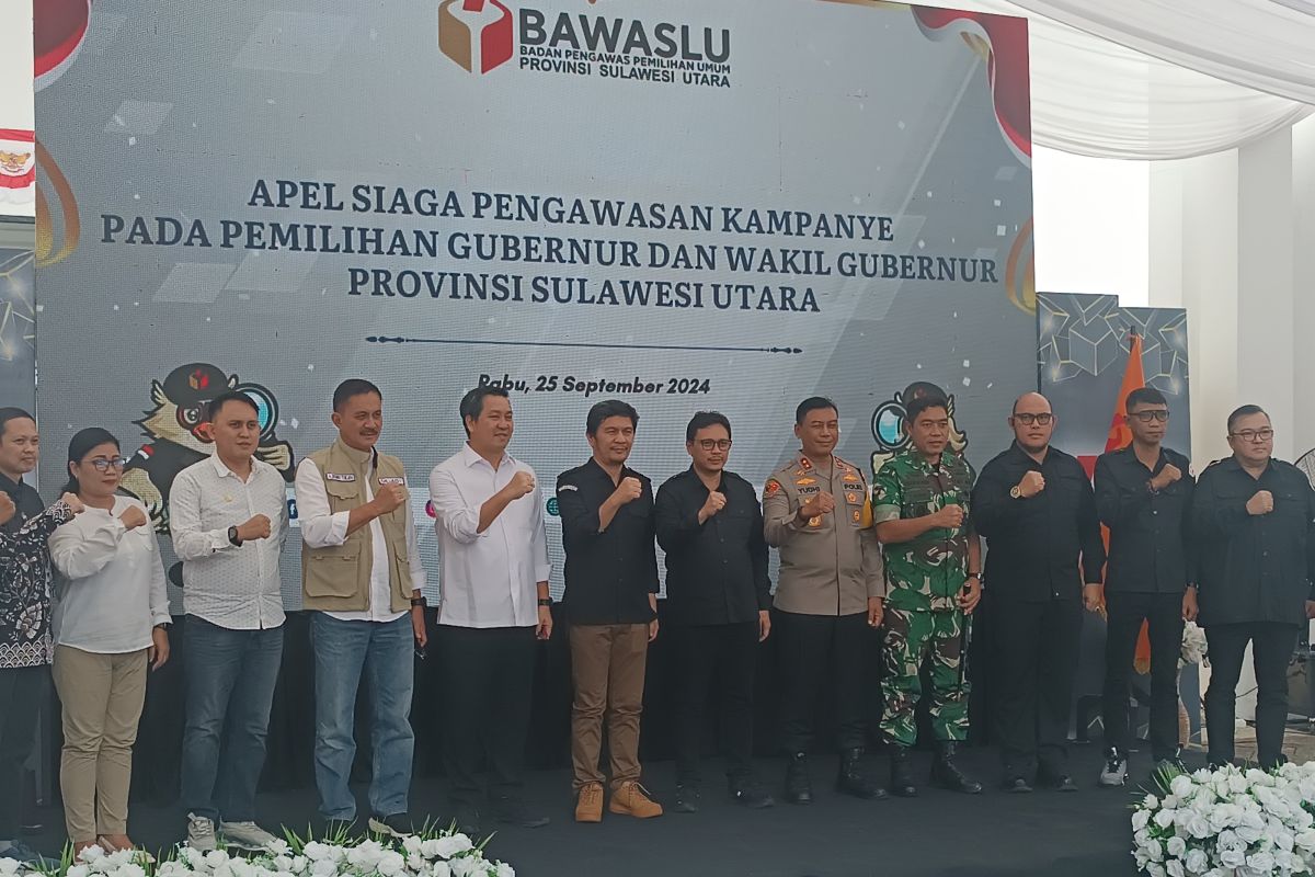 Bawaslu Sulut: Apel siaga pastikan kesiapsiagaan pengawasan