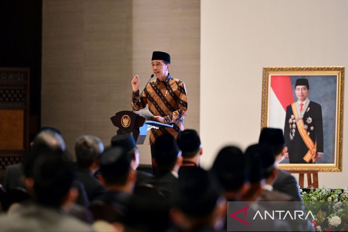 Presiden Jokowi  puji digitalisasi zakat dari BAZNAS