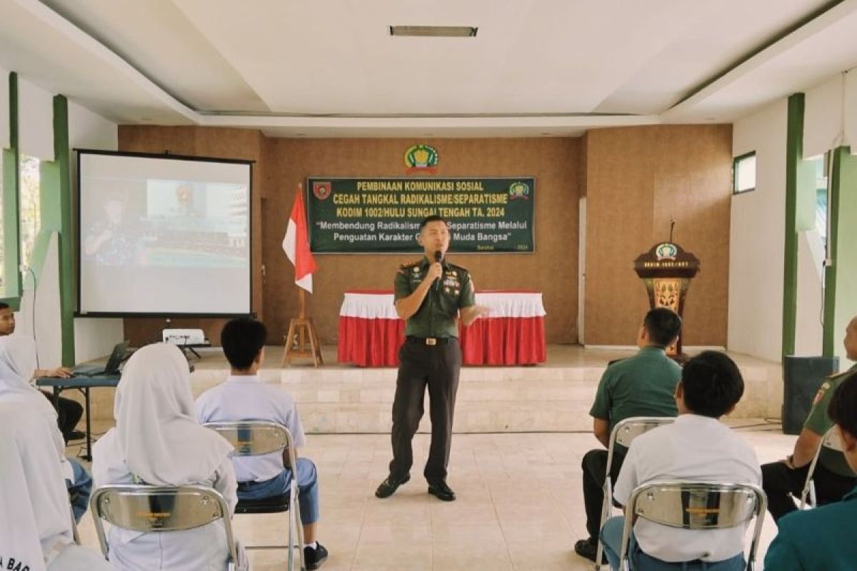 Kodim 1002/HST tingkatkan kewaspadaan pemuda dari radikalisme