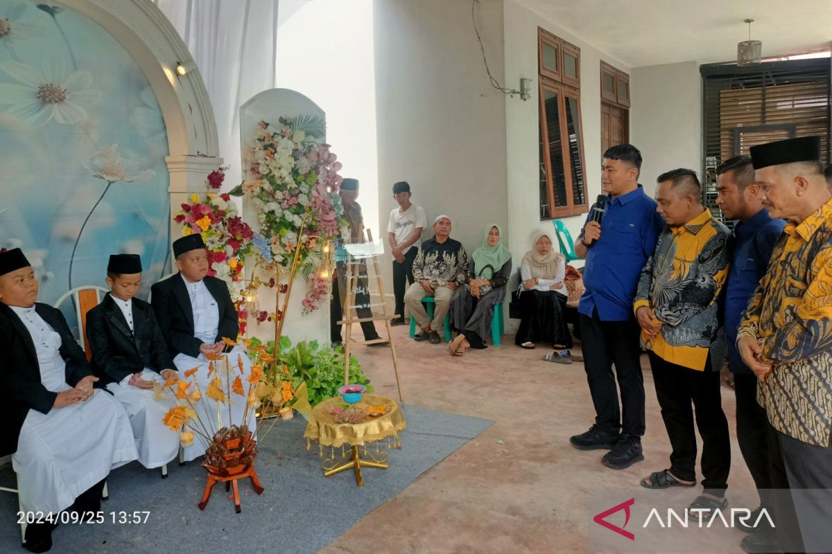 Ketua BKPRMI Labura jadi anggota DPRD, ratusan orang hadiri syukuran