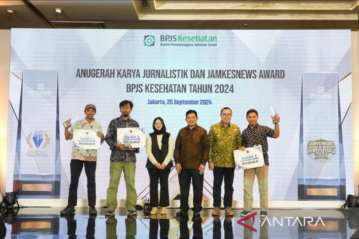 BPJS Kesehatan anugerahkan penghargaan istimewa bagi jurnalis dan media massa