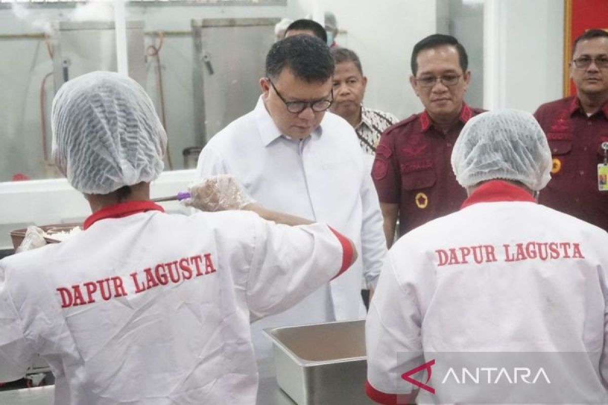 Plt Dirjen Pemasyarakatan kunjungi dapur sehat Lapas Kelas I Medan