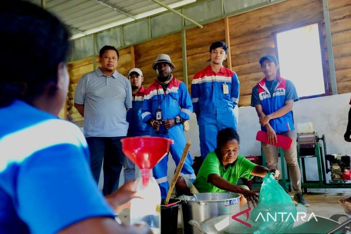 Pertamina Kasim bangun kemandirian desa di Kampung Kasimle Papua