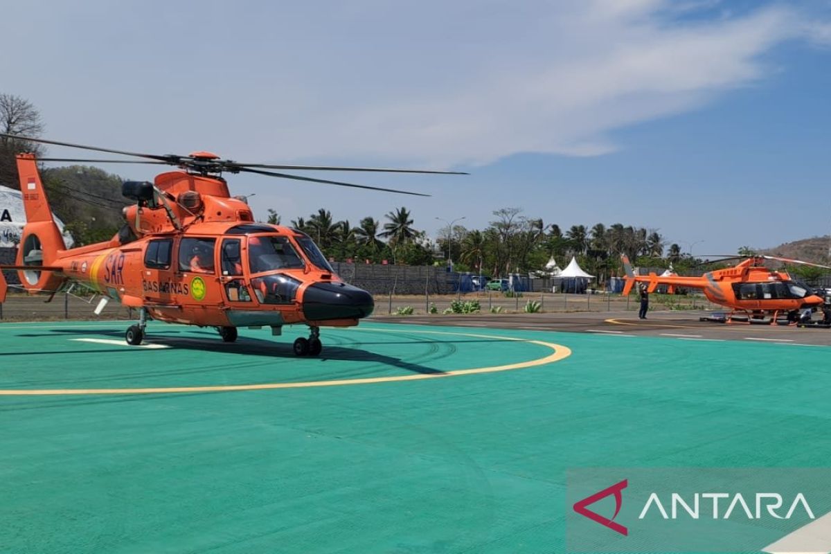 Dua helikopter disiagakan Basarnas di Mandalika, ini tujuannya