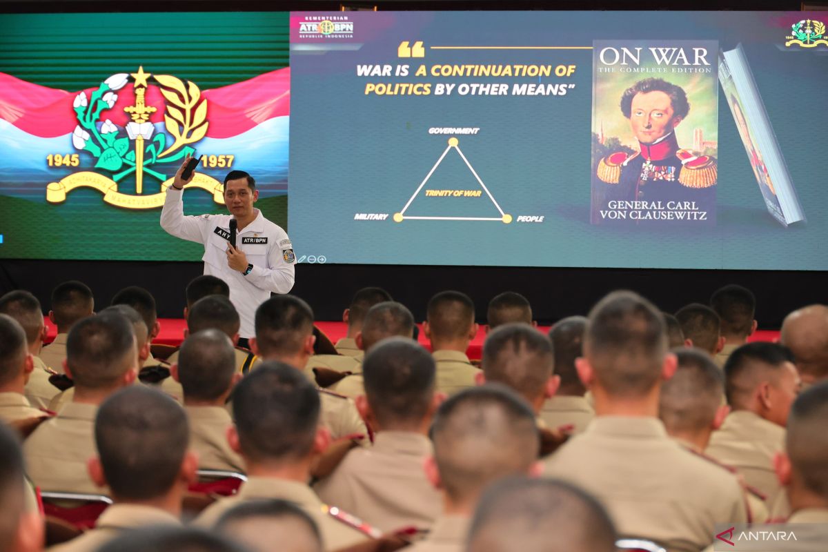 Menteri AHY motivasi Taruna Akmil wujudkan pengabdian kepada rakyat dan negara