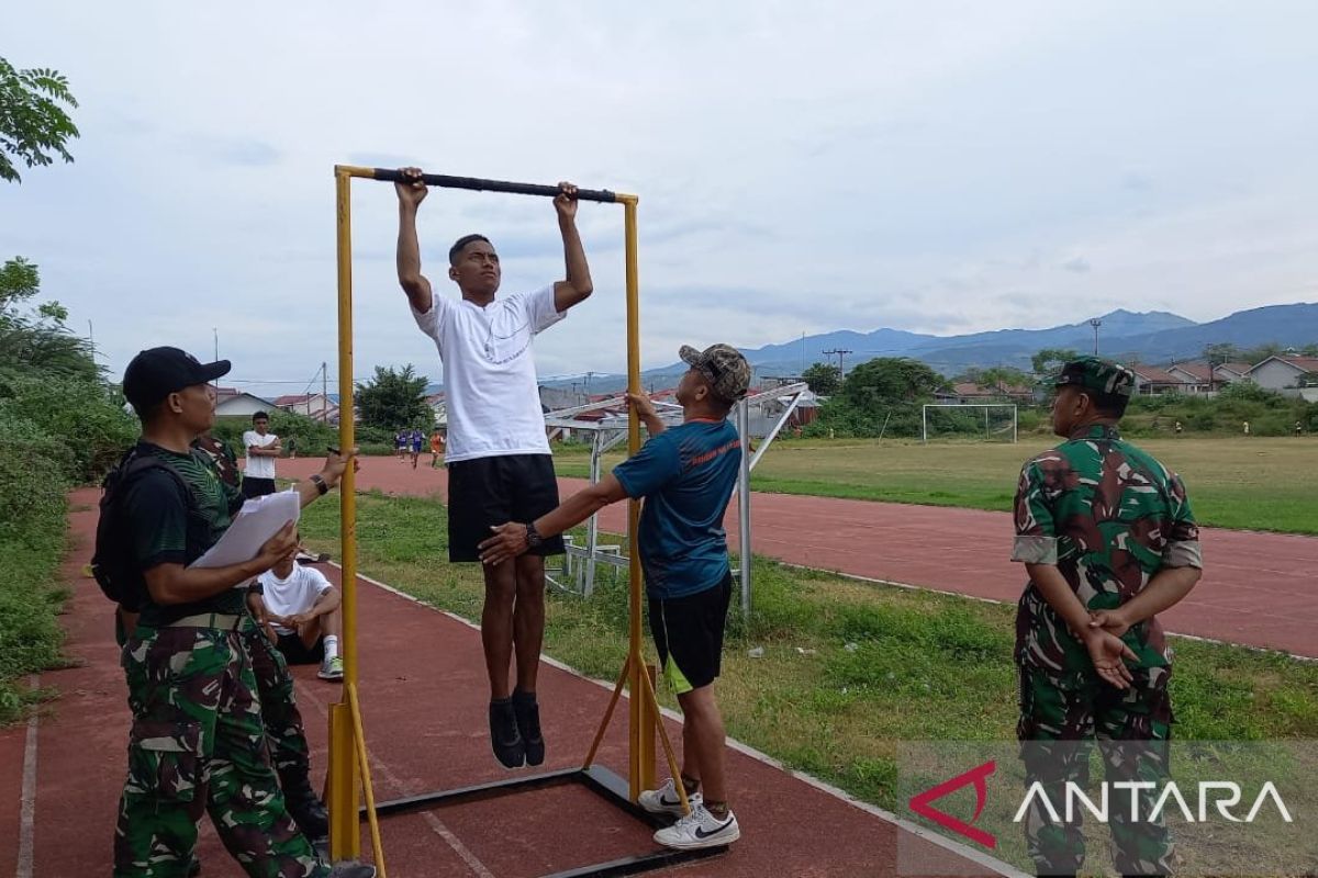 Sigi gandeng Kodim Palu beri pelatihan fisik calon prajurit TNI