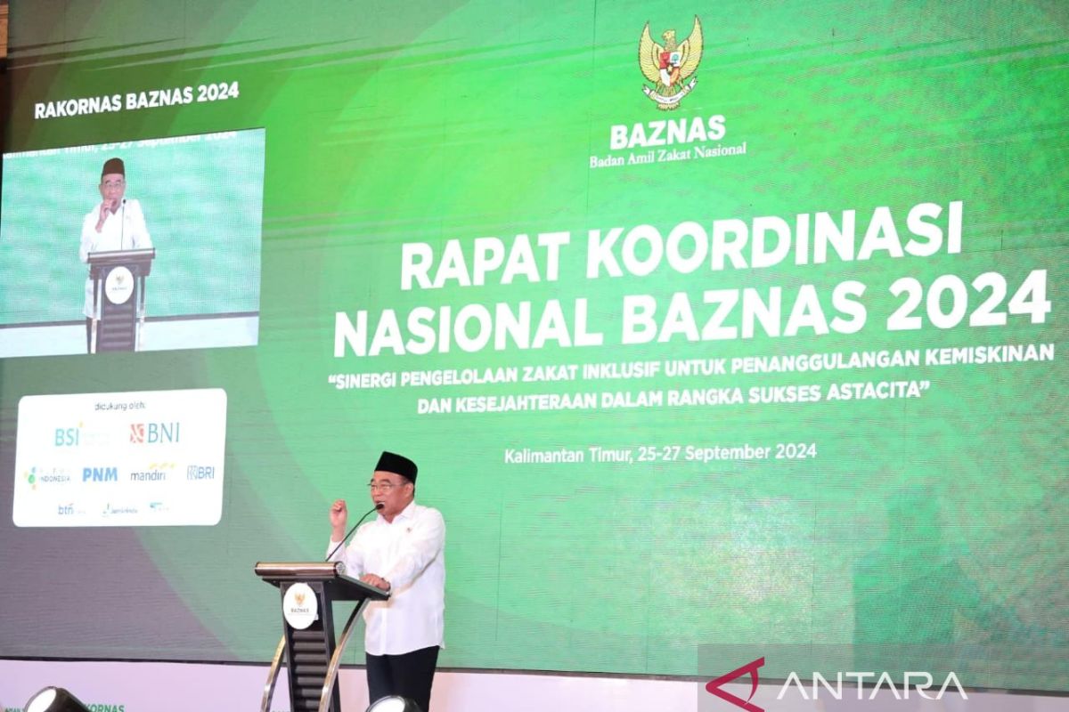 Menko PMK ungkap pentingnya zakat untuk keadilan sosial di Indonesia