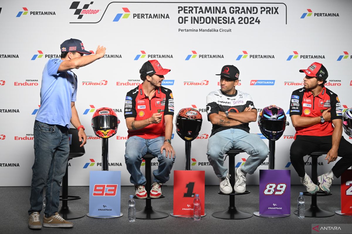 MotoGP: Fokus seri Indonesia, Bagnaia ingin lupakan kegagalan di Emilia-Romagna